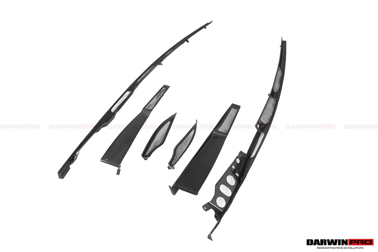 2017 - 2022 McLaren 720s Coupe Carbon Fiber Engine Hood Side Air Intake Vents